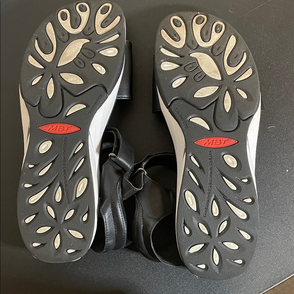 MBT Black and White Sandals - Picture 2 of 2